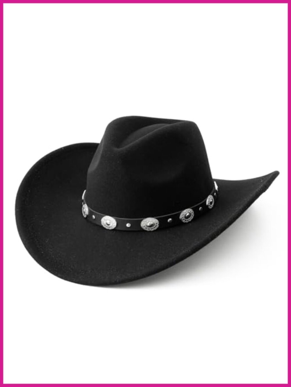 Felt Wide Brim Western Cowboy Hat Panama Hat